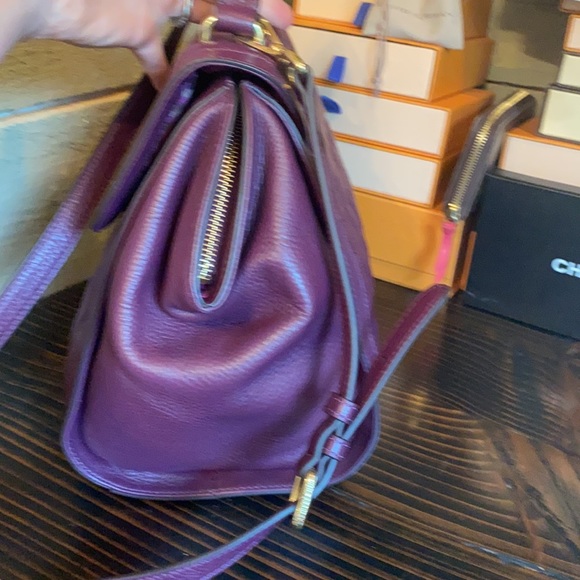 NWT Vera Bradley Quilted Stella Satchel Aubergine - Picture 10 of 17